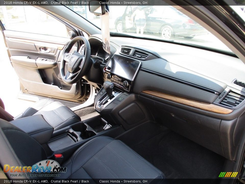 2018 Honda CR-V EX-L AWD Crystal Black Pearl / Black Photo #15