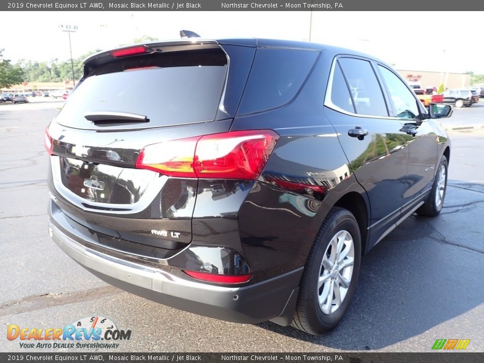 2019 Chevrolet Equinox LT AWD Mosaic Black Metallic / Jet Black Photo #8