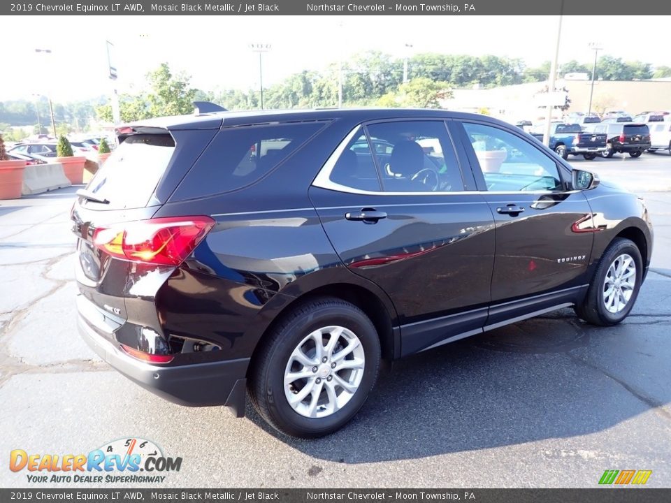 2019 Chevrolet Equinox LT AWD Mosaic Black Metallic / Jet Black Photo #9