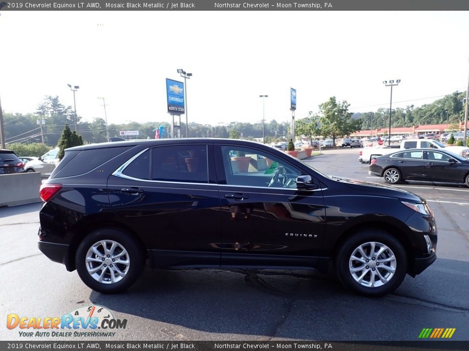 2019 Chevrolet Equinox LT AWD Mosaic Black Metallic / Jet Black Photo #10