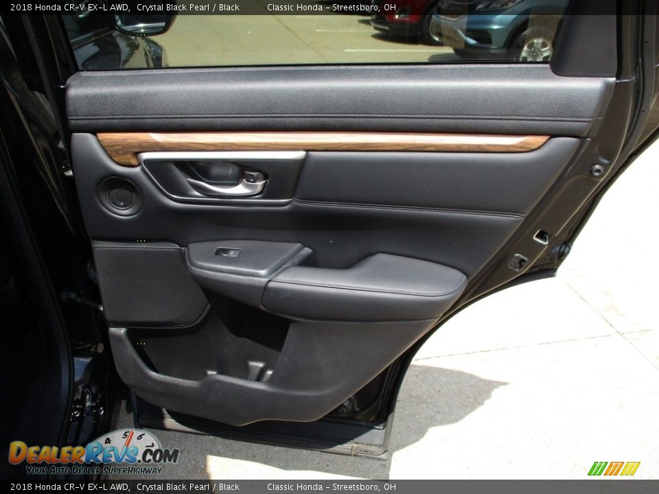 2018 Honda CR-V EX-L AWD Crystal Black Pearl / Black Photo #18