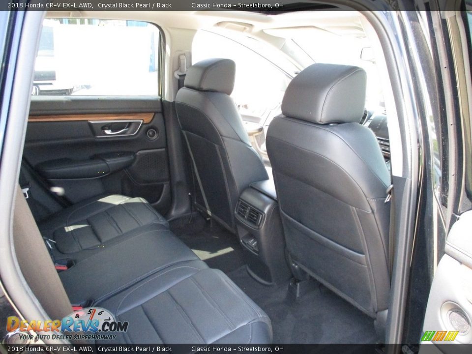 2018 Honda CR-V EX-L AWD Crystal Black Pearl / Black Photo #19