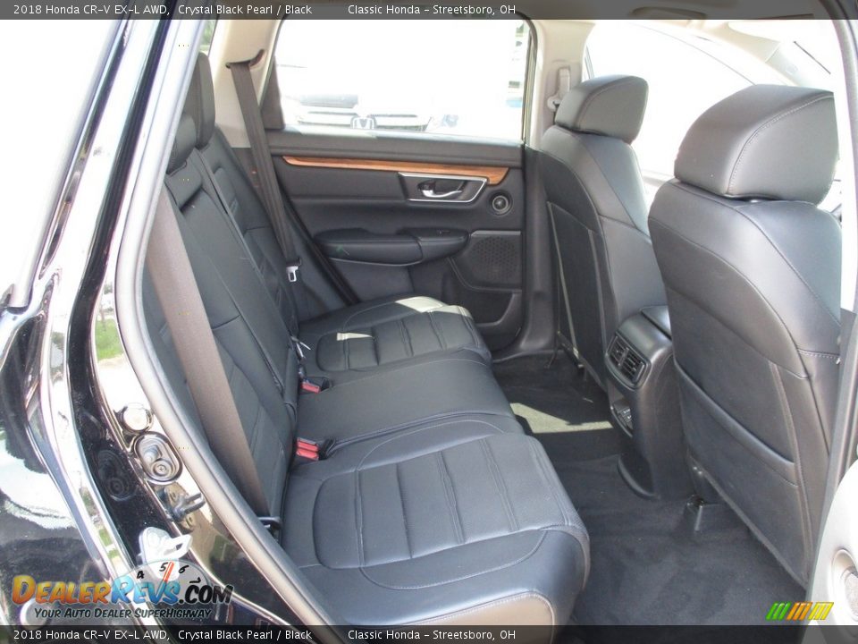 2018 Honda CR-V EX-L AWD Crystal Black Pearl / Black Photo #20