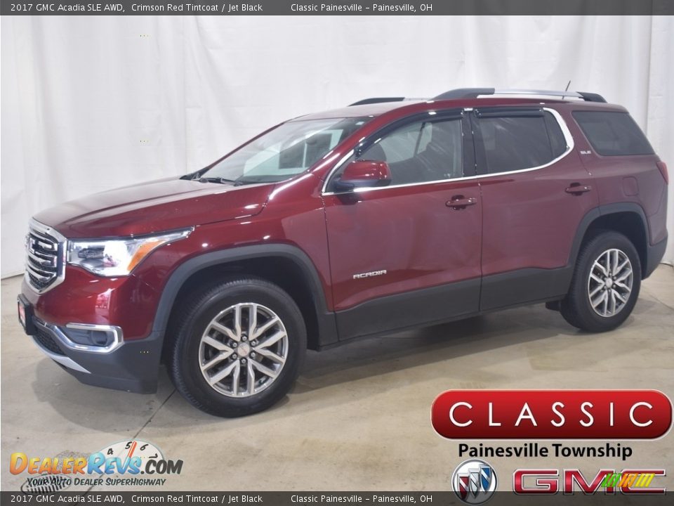 2017 GMC Acadia SLE AWD Crimson Red Tintcoat / Jet Black Photo #1