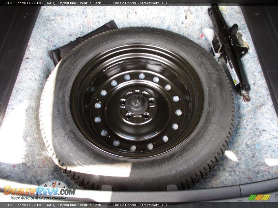 2018 Honda CR-V EX-L AWD Crystal Black Pearl / Black Photo #22