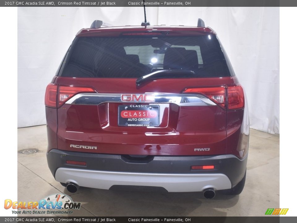 2017 GMC Acadia SLE AWD Crimson Red Tintcoat / Jet Black Photo #3