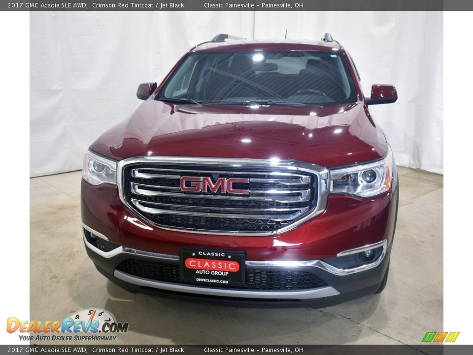 2017 GMC Acadia SLE AWD Crimson Red Tintcoat / Jet Black Photo #4