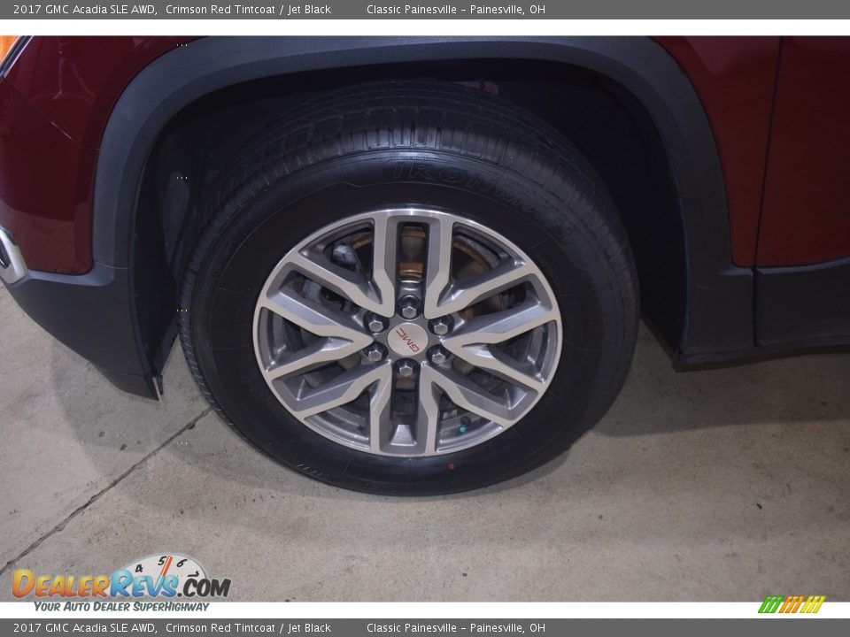 2017 GMC Acadia SLE AWD Crimson Red Tintcoat / Jet Black Photo #5