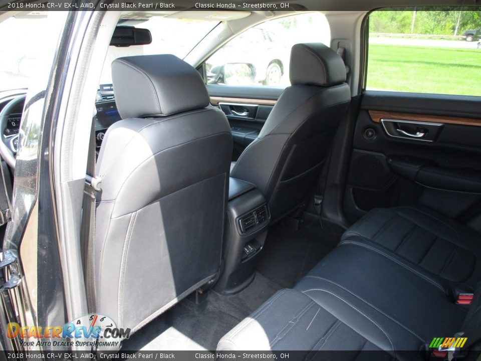 2018 Honda CR-V EX-L AWD Crystal Black Pearl / Black Photo #24