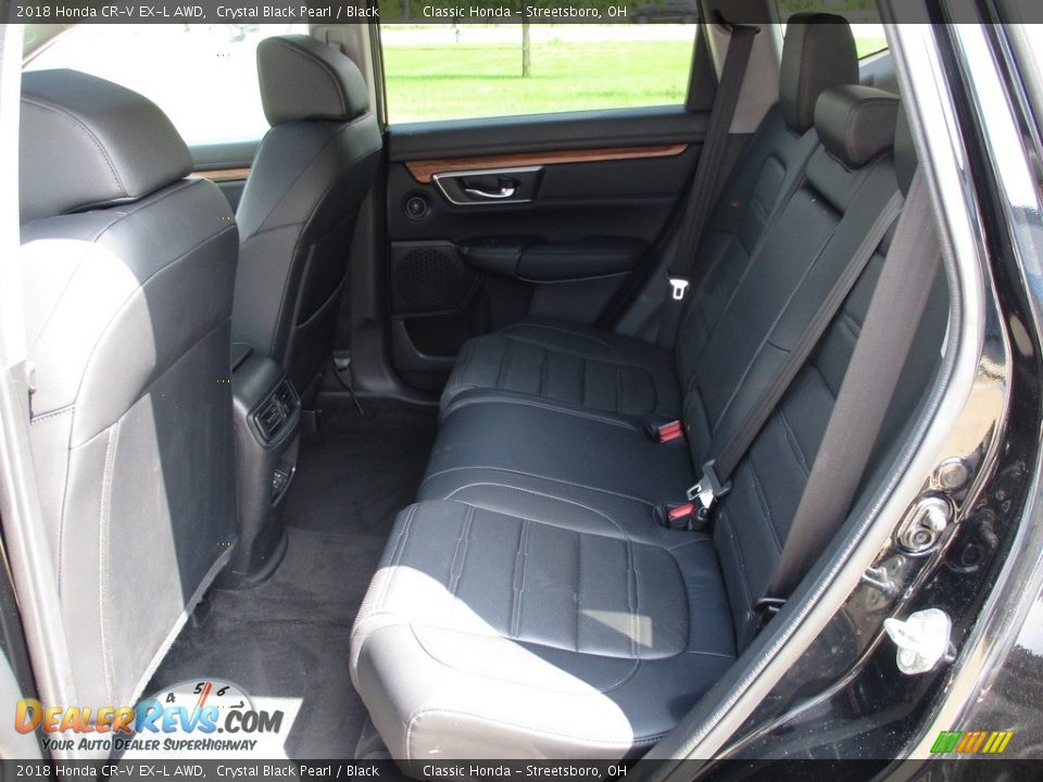 2018 Honda CR-V EX-L AWD Crystal Black Pearl / Black Photo #25
