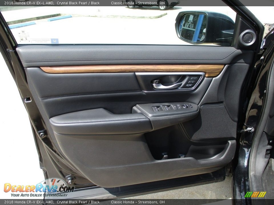 2018 Honda CR-V EX-L AWD Crystal Black Pearl / Black Photo #26