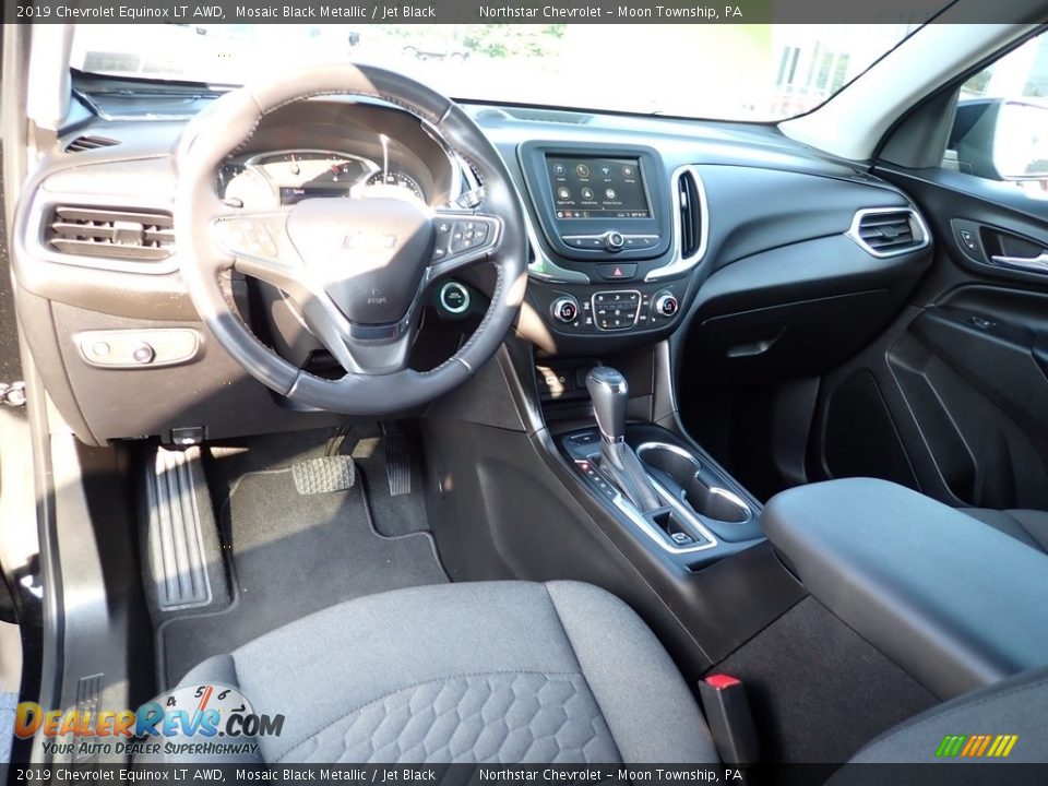 2019 Chevrolet Equinox LT AWD Mosaic Black Metallic / Jet Black Photo #22