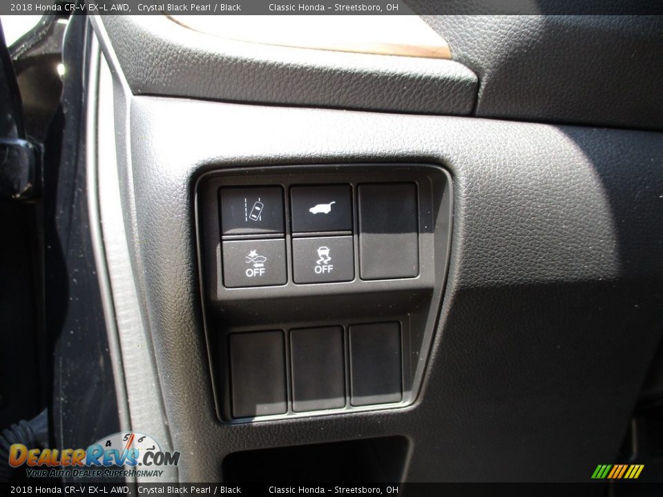 2018 Honda CR-V EX-L AWD Crystal Black Pearl / Black Photo #29