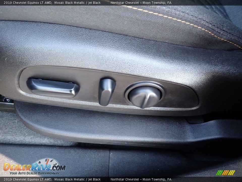 2019 Chevrolet Equinox LT AWD Mosaic Black Metallic / Jet Black Photo #25
