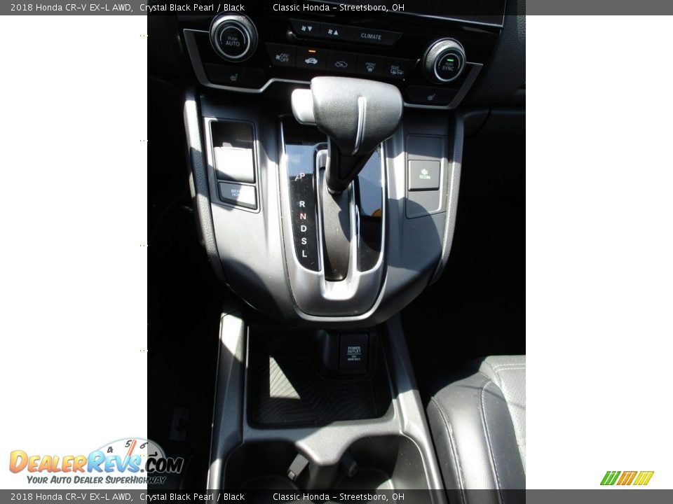 2018 Honda CR-V EX-L AWD Crystal Black Pearl / Black Photo #34