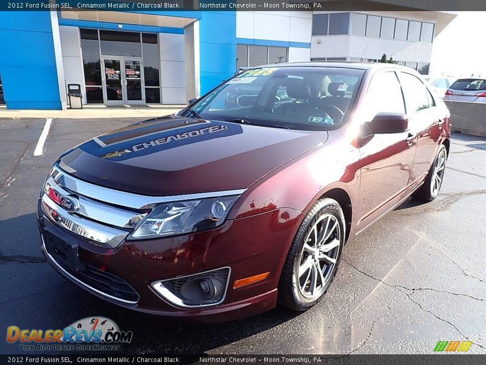 2012 Ford Fusion SEL Cinnamon Metallic / Charcoal Black Photo #2