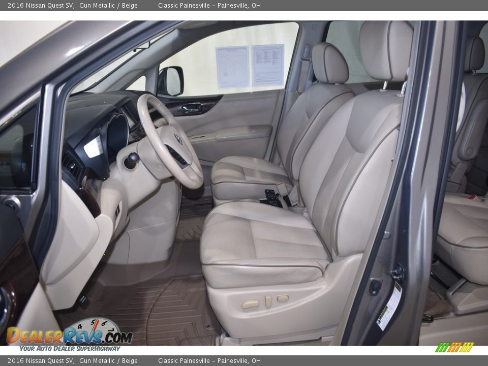 Front Seat of 2016 Nissan Quest SV Photo #7