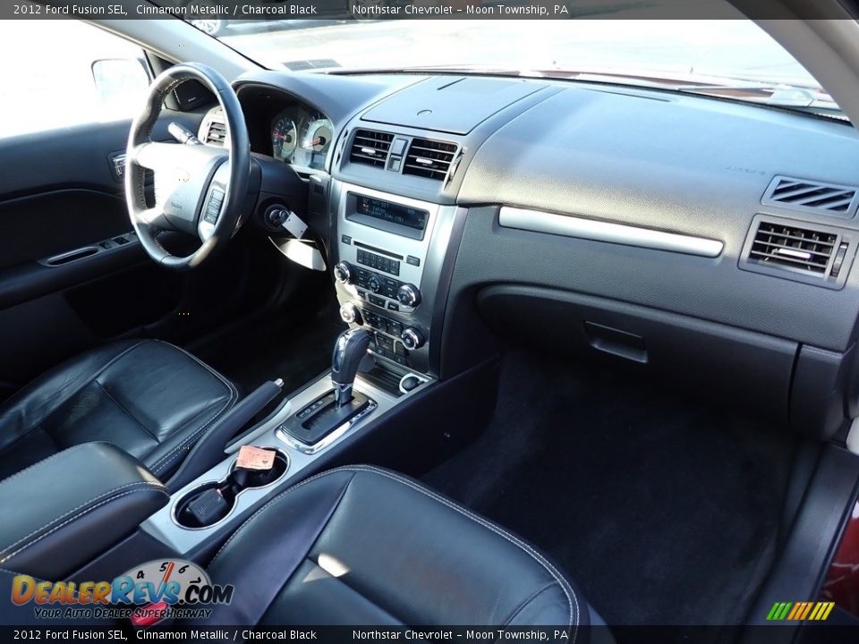 2012 Ford Fusion SEL Cinnamon Metallic / Charcoal Black Photo #15