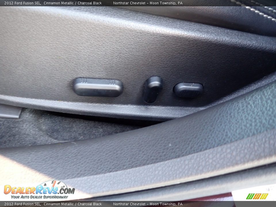 2012 Ford Fusion SEL Cinnamon Metallic / Charcoal Black Photo #25