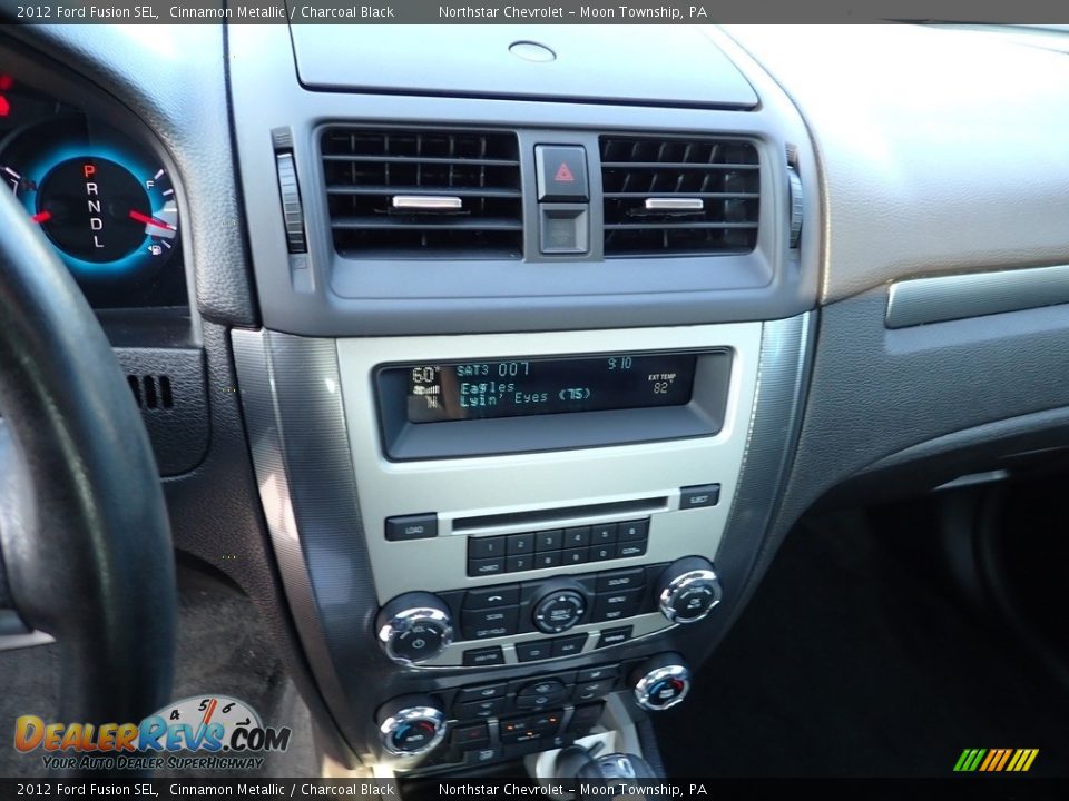 2012 Ford Fusion SEL Cinnamon Metallic / Charcoal Black Photo #28