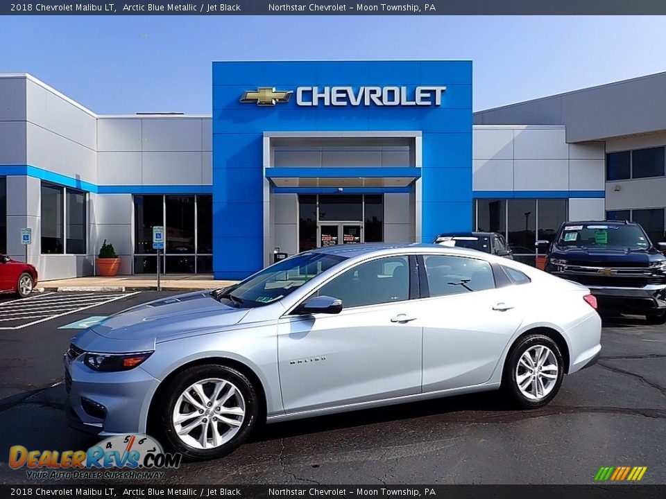 2018 Chevrolet Malibu LT Arctic Blue Metallic / Jet Black Photo #1