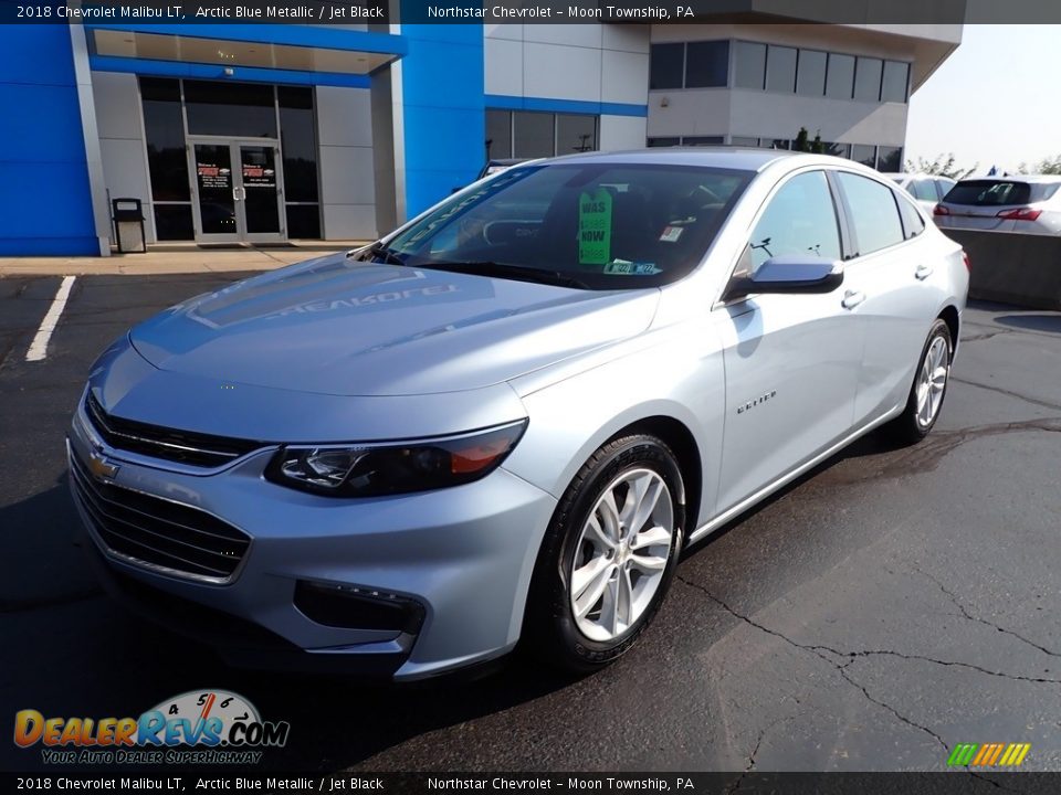 2018 Chevrolet Malibu LT Arctic Blue Metallic / Jet Black Photo #2