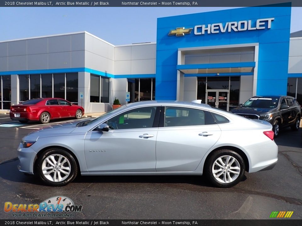 2018 Chevrolet Malibu LT Arctic Blue Metallic / Jet Black Photo #3