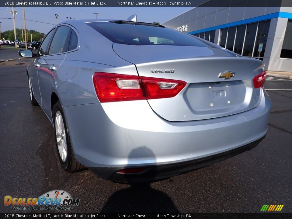 2018 Chevrolet Malibu LT Arctic Blue Metallic / Jet Black Photo #5