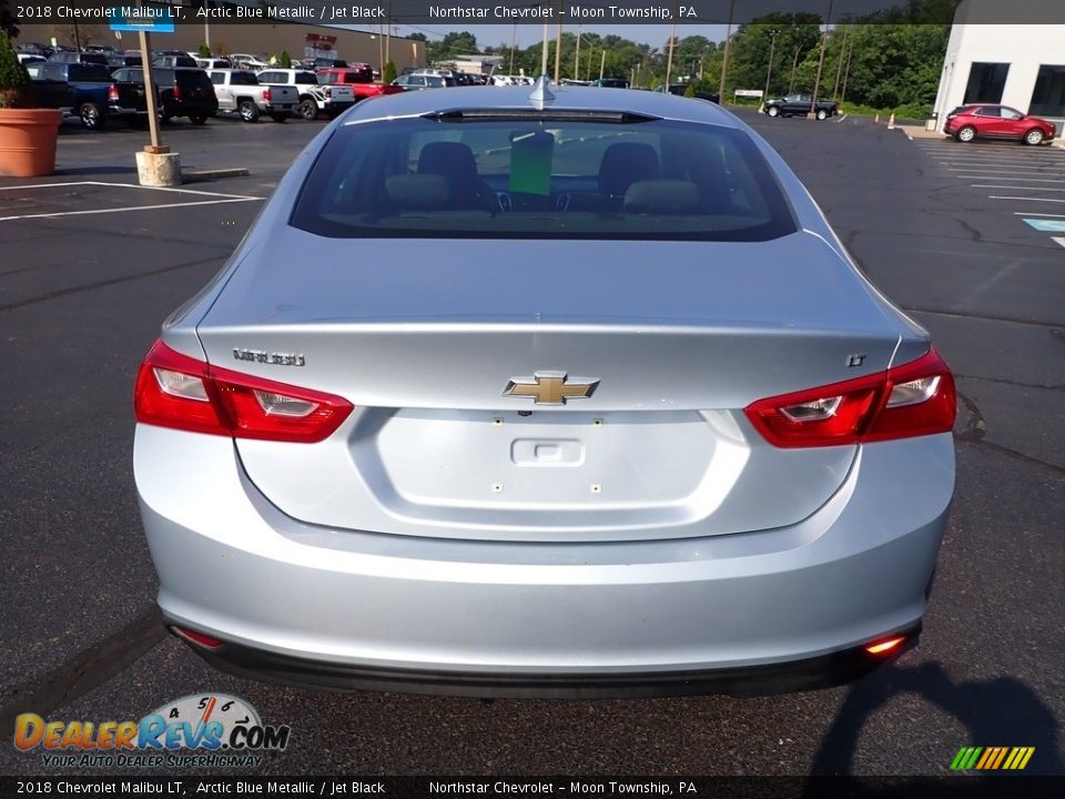 2018 Chevrolet Malibu LT Arctic Blue Metallic / Jet Black Photo #6