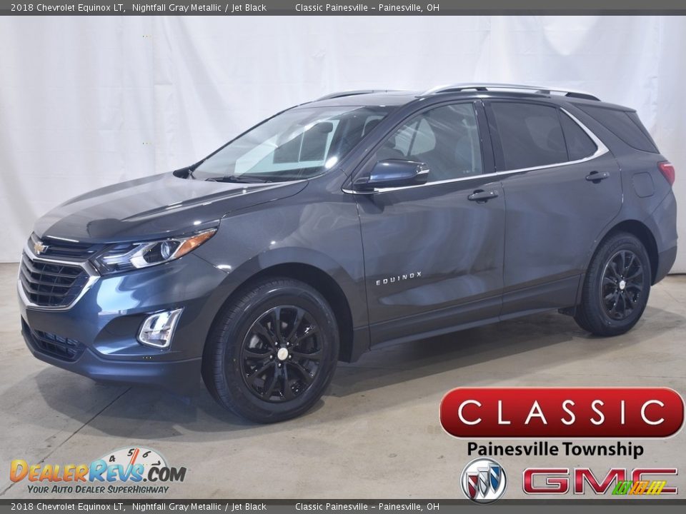 2018 Chevrolet Equinox LT Nightfall Gray Metallic / Jet Black Photo #1