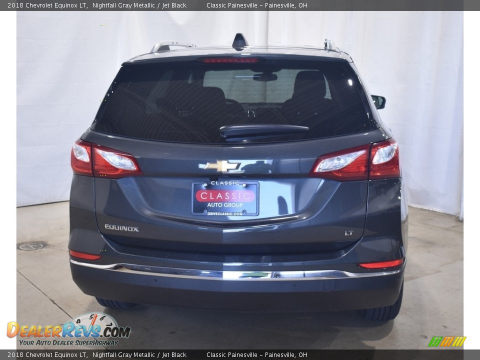 2018 Chevrolet Equinox LT Nightfall Gray Metallic / Jet Black Photo #3