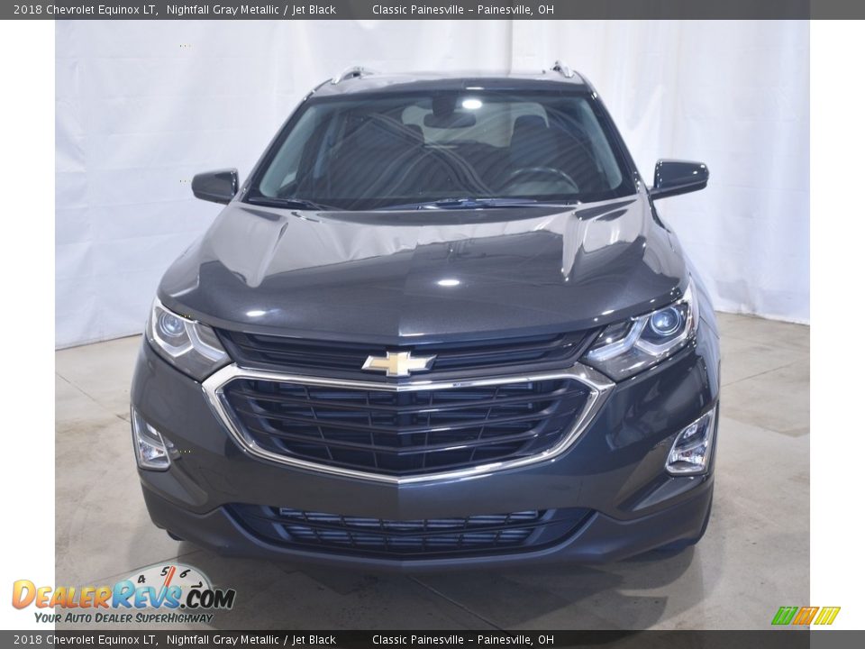 2018 Chevrolet Equinox LT Nightfall Gray Metallic / Jet Black Photo #4