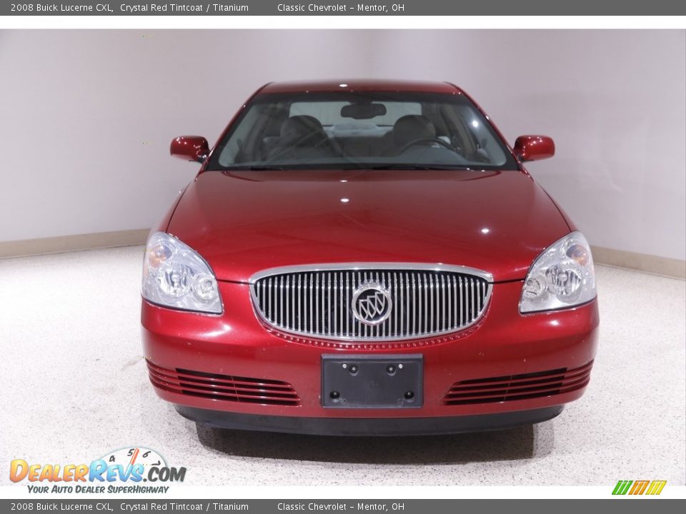 2008 Buick Lucerne CXL Crystal Red Tintcoat / Titanium Photo #2