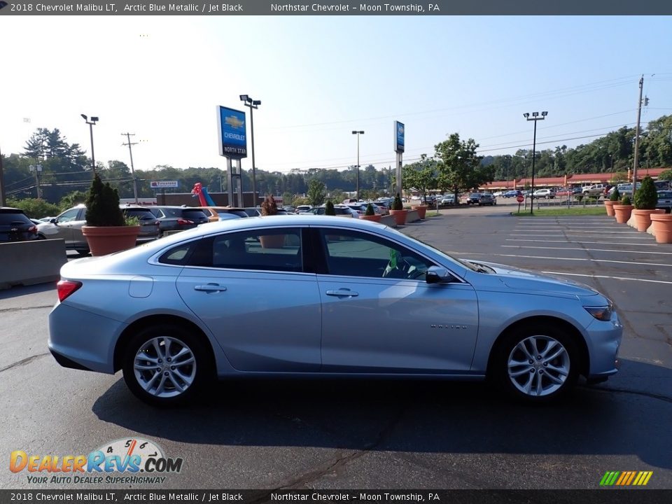 2018 Chevrolet Malibu LT Arctic Blue Metallic / Jet Black Photo #10