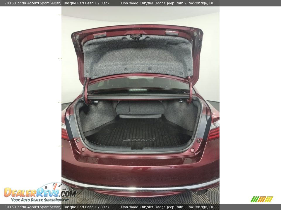 2016 Honda Accord Sport Sedan Basque Red Pearl II / Black Photo #11