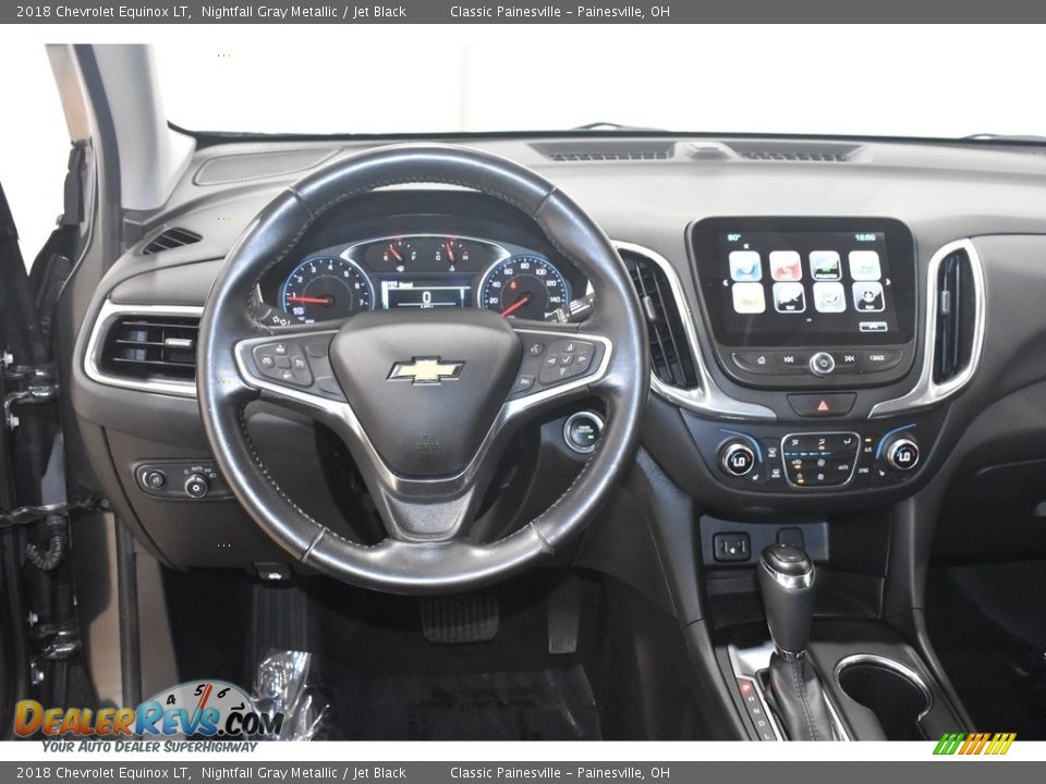 2018 Chevrolet Equinox LT Nightfall Gray Metallic / Jet Black Photo #13