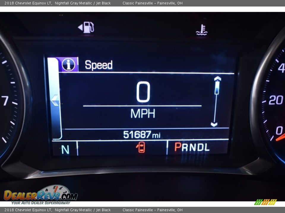 2018 Chevrolet Equinox LT Nightfall Gray Metallic / Jet Black Photo #16