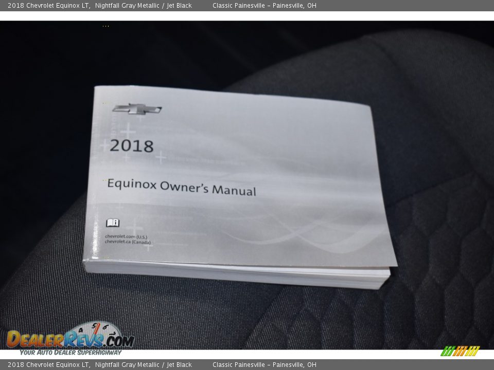 2018 Chevrolet Equinox LT Nightfall Gray Metallic / Jet Black Photo #17