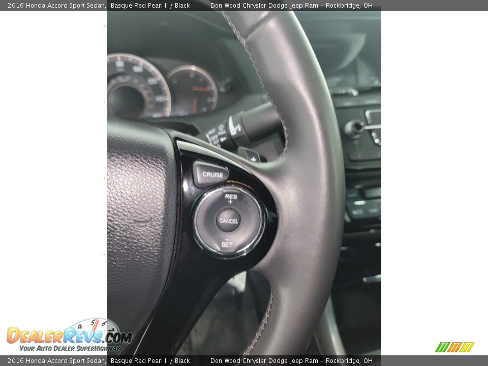2016 Honda Accord Sport Sedan Steering Wheel Photo #19