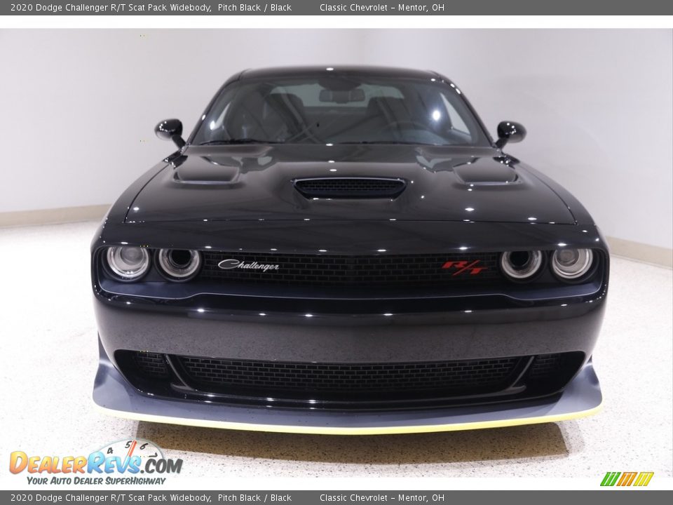 2020 Dodge Challenger R/T Scat Pack Widebody Pitch Black / Black Photo #2