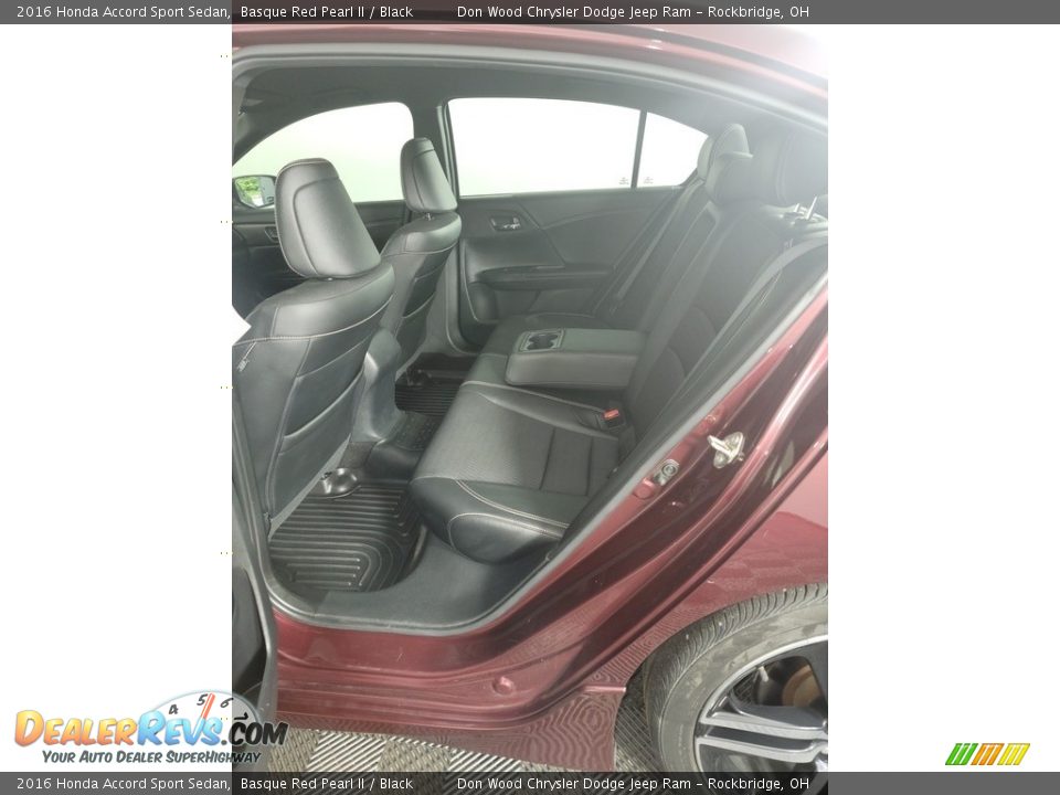 2016 Honda Accord Sport Sedan Basque Red Pearl II / Black Photo #25