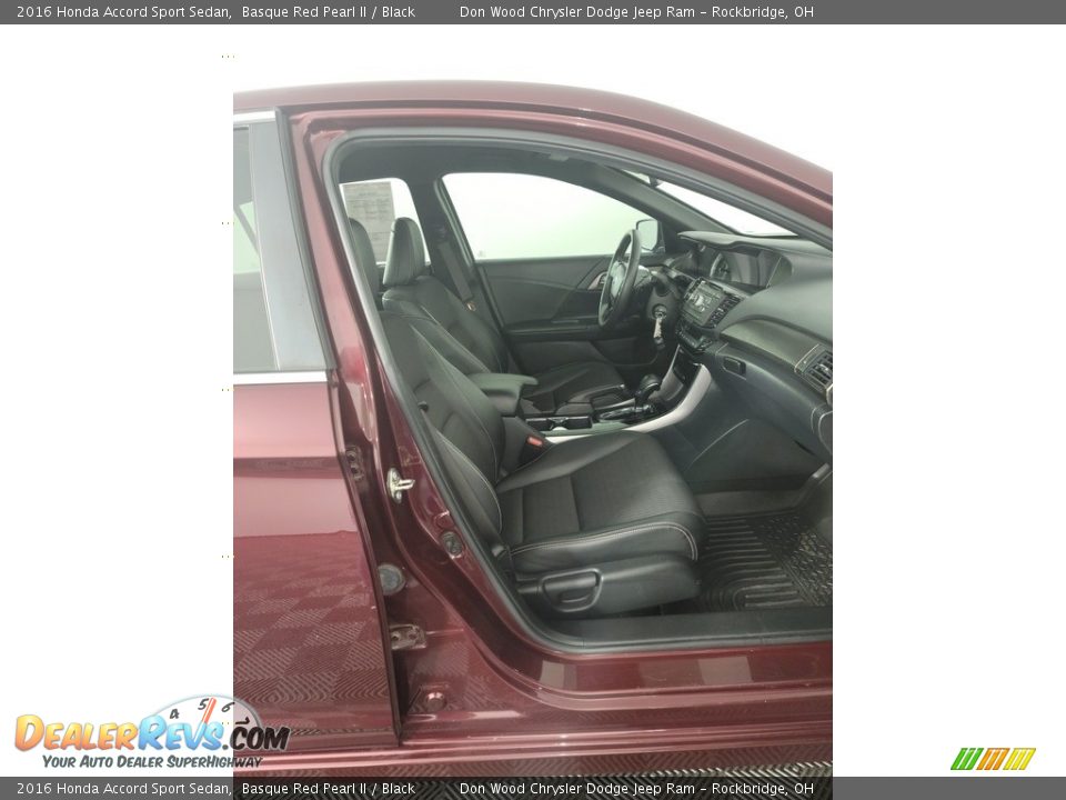 2016 Honda Accord Sport Sedan Basque Red Pearl II / Black Photo #28
