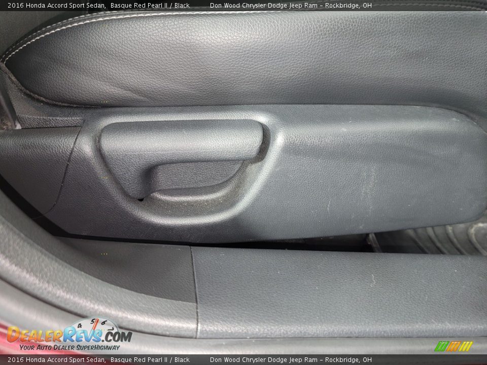 2016 Honda Accord Sport Sedan Basque Red Pearl II / Black Photo #29