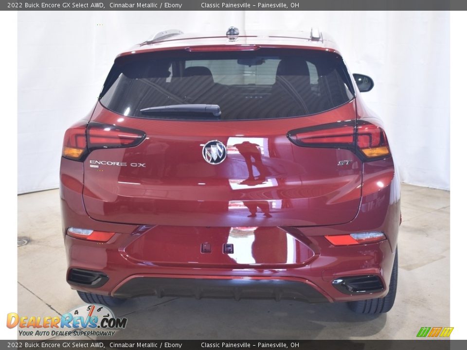 2022 Buick Encore GX Select AWD Cinnabar Metallic / Ebony Photo #3