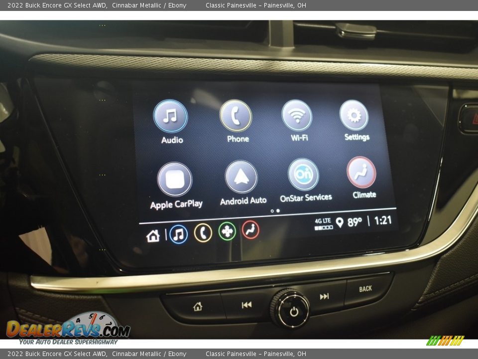 2022 Buick Encore GX Select AWD Cinnabar Metallic / Ebony Photo #12