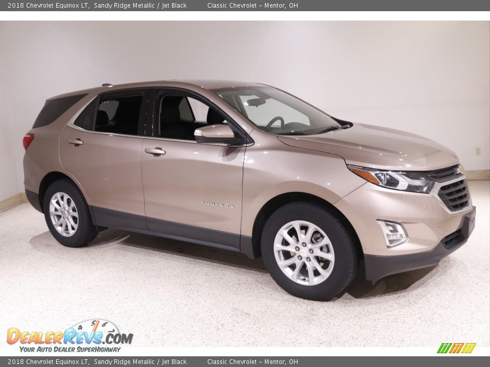 2018 Chevrolet Equinox LT Sandy Ridge Metallic / Jet Black Photo #1