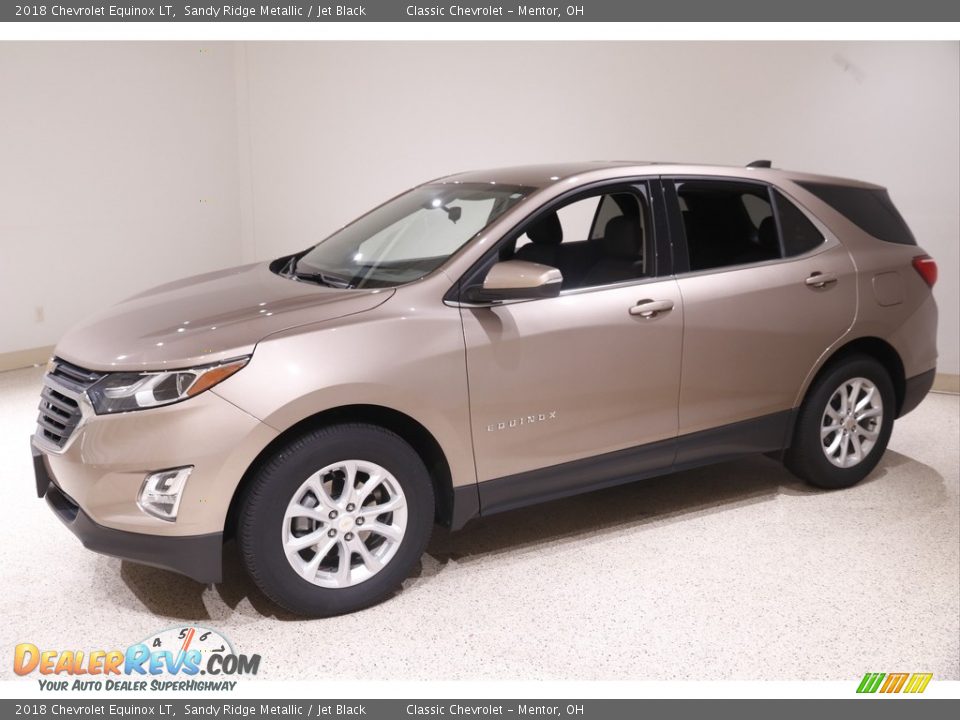 2018 Chevrolet Equinox LT Sandy Ridge Metallic / Jet Black Photo #3