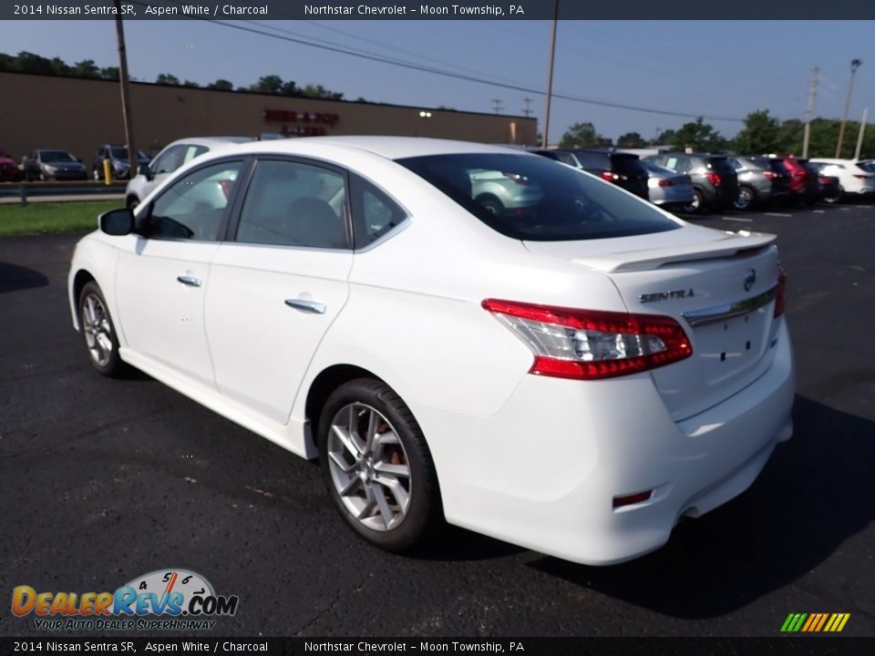 2014 Nissan Sentra SR Aspen White / Charcoal Photo #2