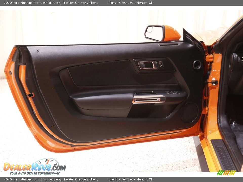 Door Panel of 2020 Ford Mustang EcoBoost Fastback Photo #4