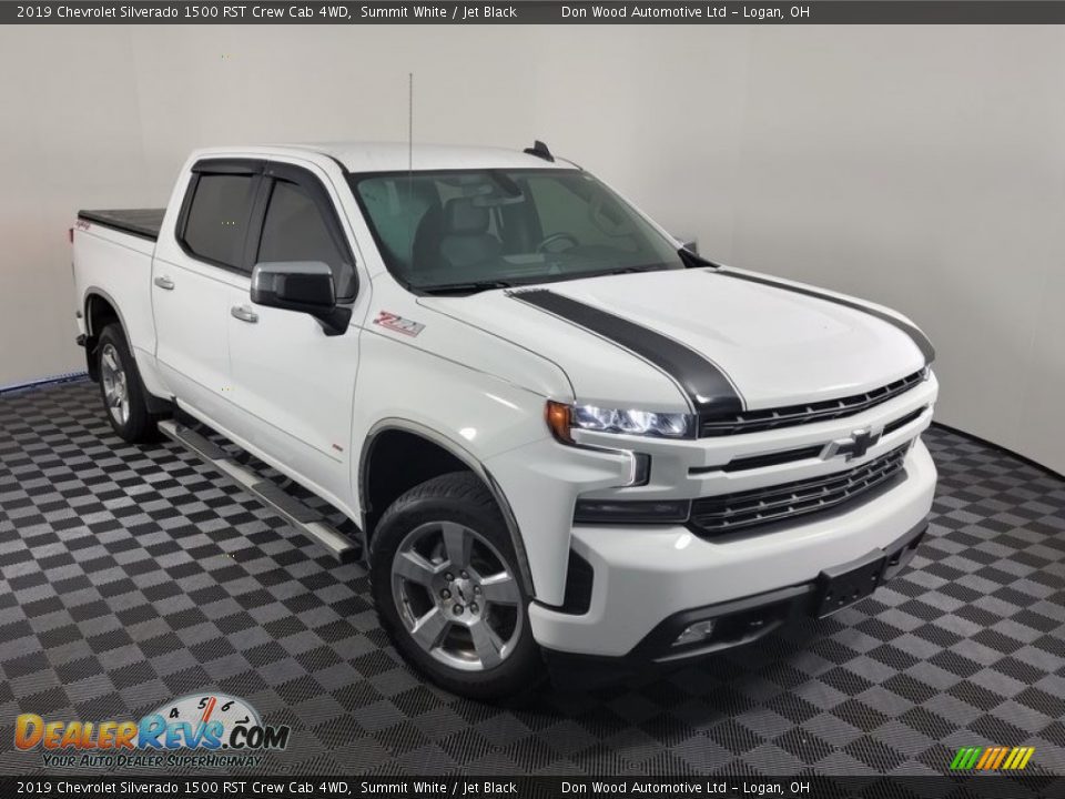 2019 Chevrolet Silverado 1500 RST Crew Cab 4WD Summit White / Jet Black Photo #3